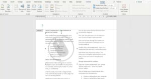 moving watermark into left column