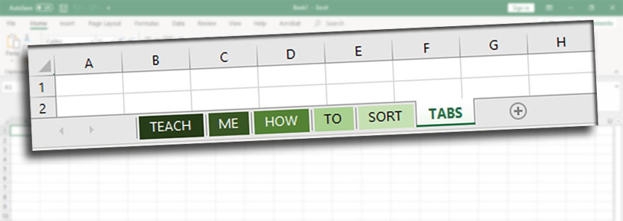 How To View All Tabs In Excel At Once