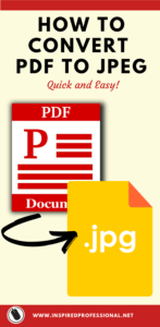 How to Convert PDF to JPEG - Read here