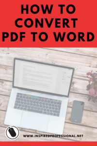 How to convert PDF to Word - click here
