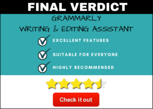 Grammarly Product Review Final Verdict